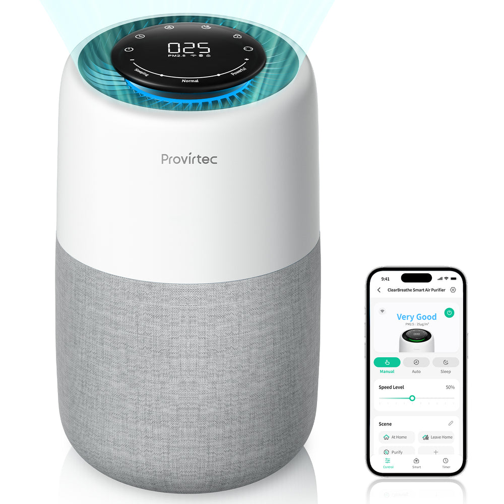 4-in-1 Pet Air Purifier by Strive Movara, front view