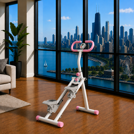 Your Home Gym, Zero Compromise: A full-body workout machine that looks as good in your living room as it feels in your legs.