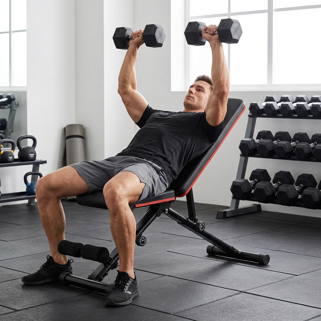 Adjustable Folding Weight Bench