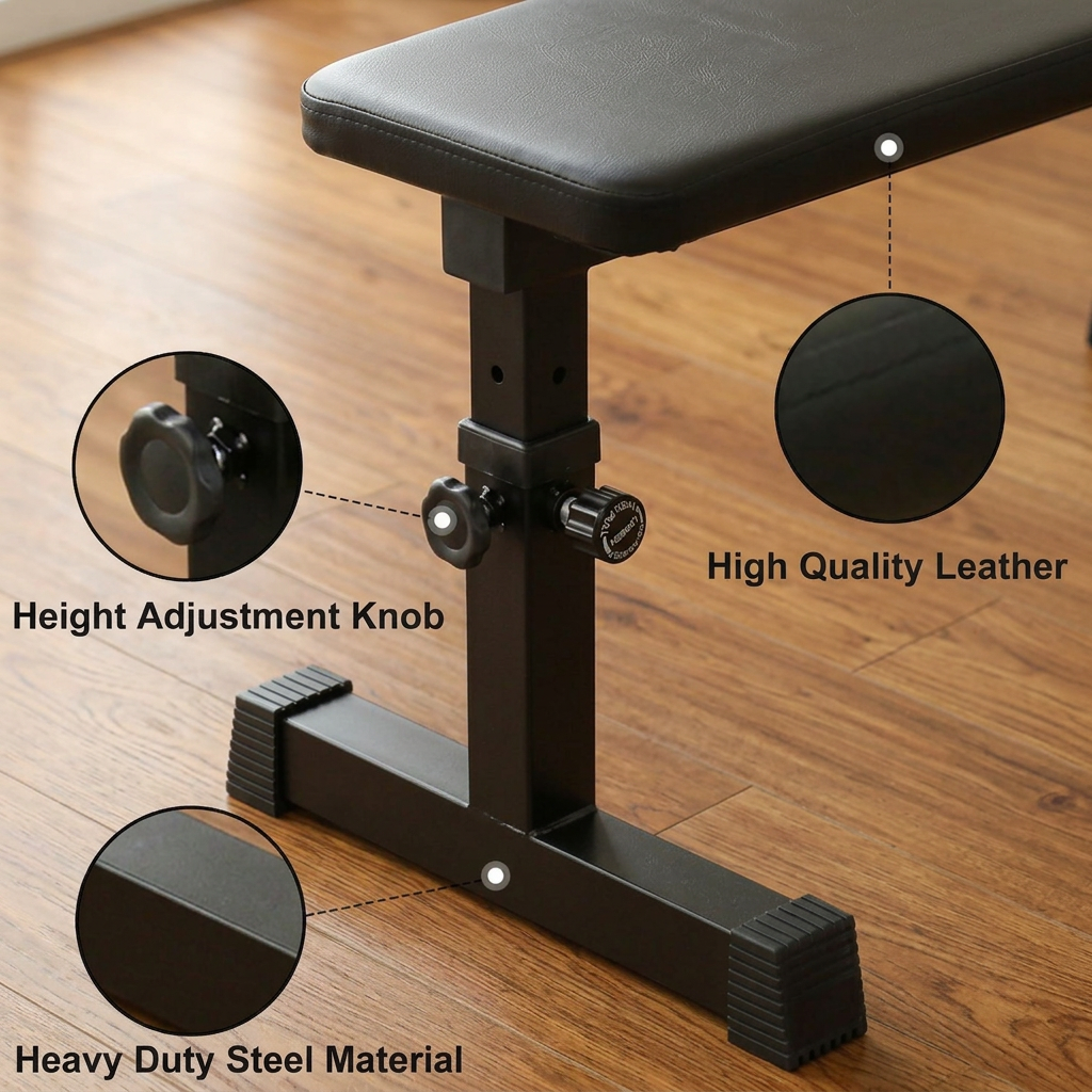 5-Level Flat Weight Bench