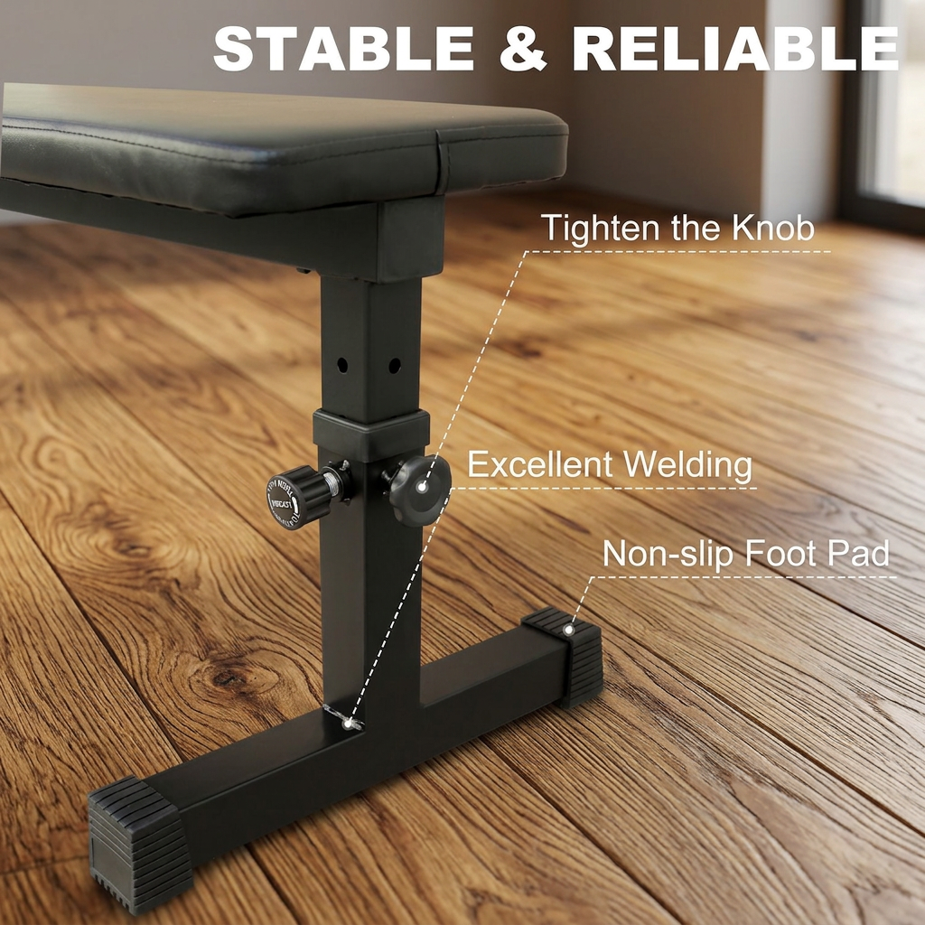 5-Level Flat Weight Bench