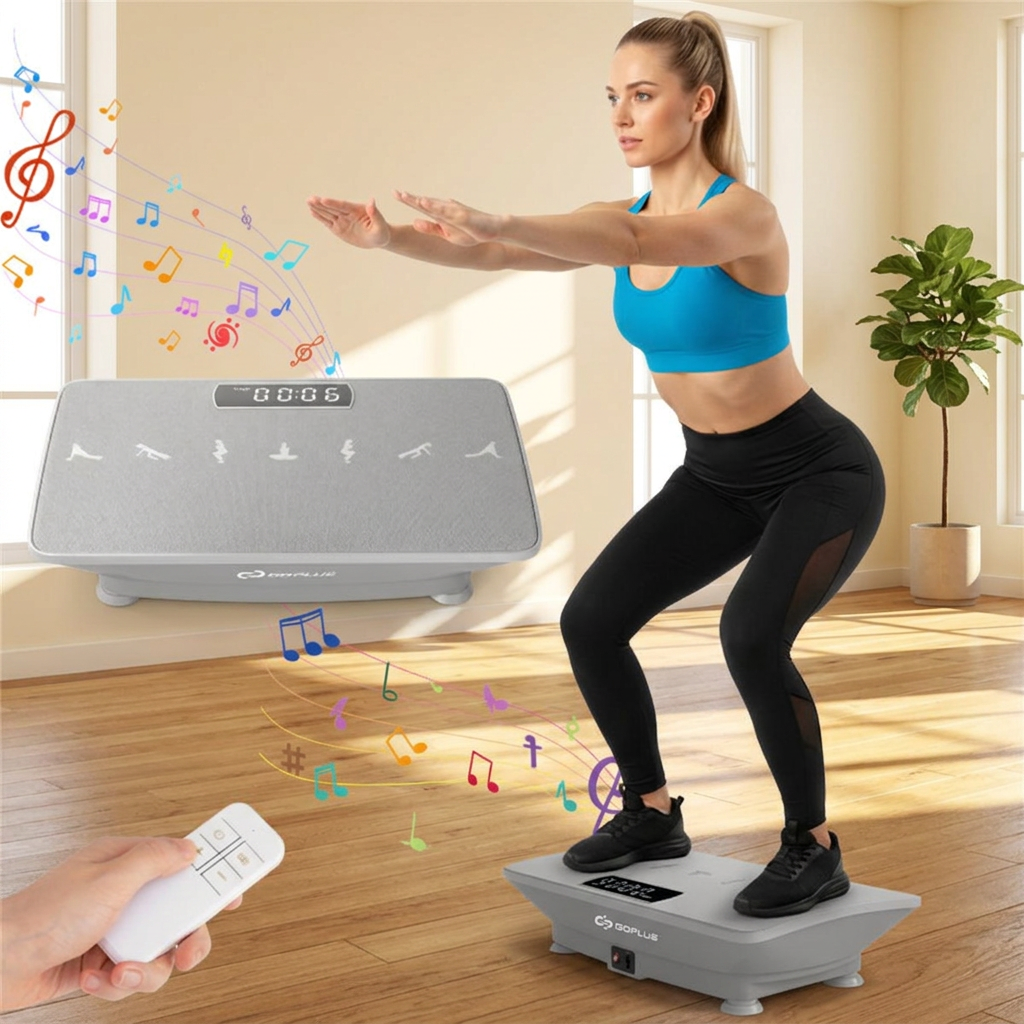Full Body Vibration Plate Exercise Machine