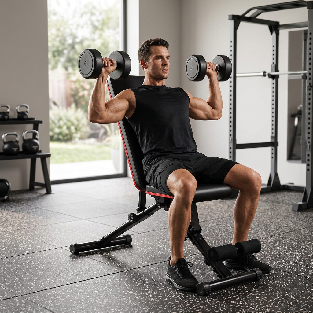 Adjustable Folding Weight Bench